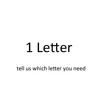 1 letters