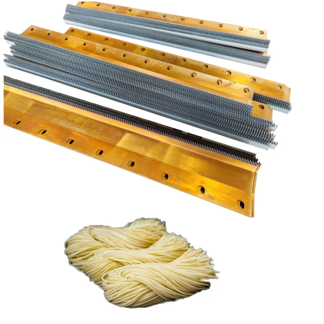 New ODM OEM Strength Supplier Copper Scraper Comb Corrosion-Resistant Noodle Slitter Comb for Hakka Noodle +86 130 5343 7706