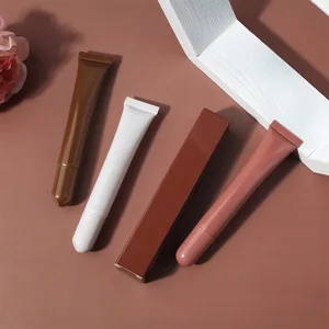 Private Label Peptide Tinted Lip Balm High Quality Moisturizing Long Lasting Waterproof Lip Organic Nourishing Mineral 10ml