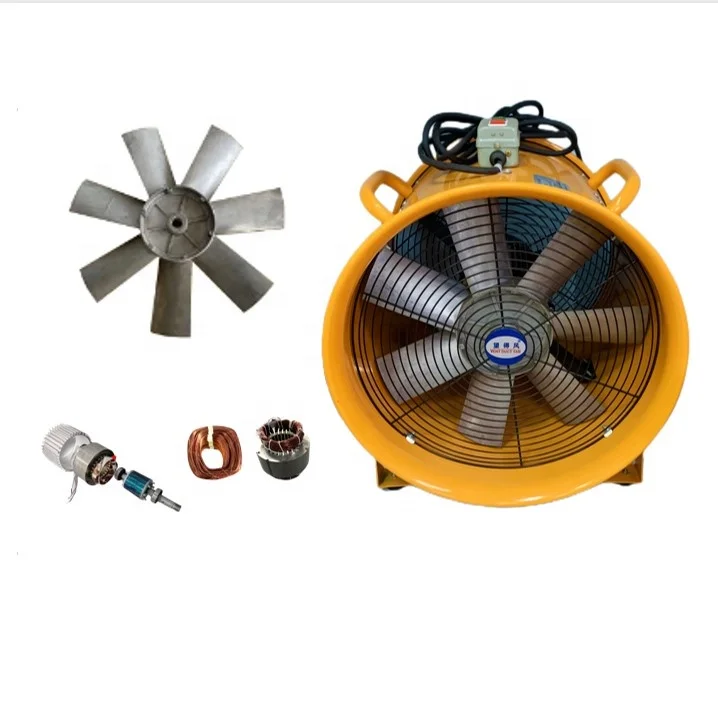 Underground Mine Ventilation Blower, Axial, 120 V, 45 - detail 18