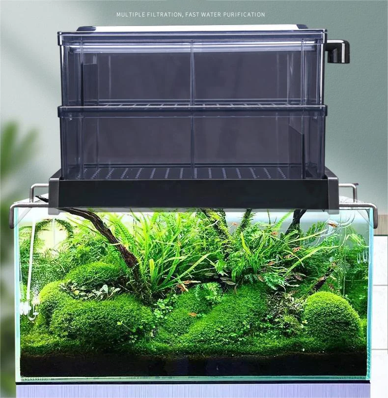 Acrylic Fish Tank External Liquid Aquarium Top Filter