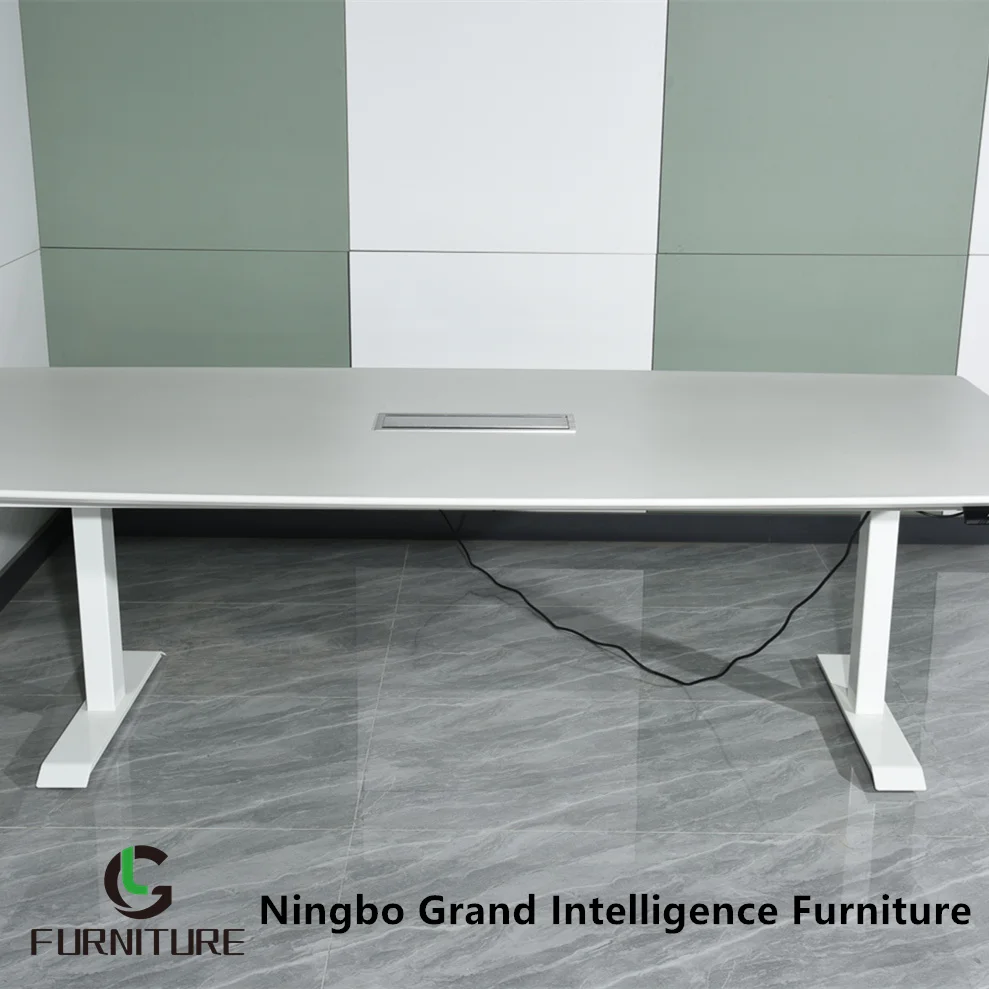 Commercial Office Furniture Electric Adjustable Height Managers Office