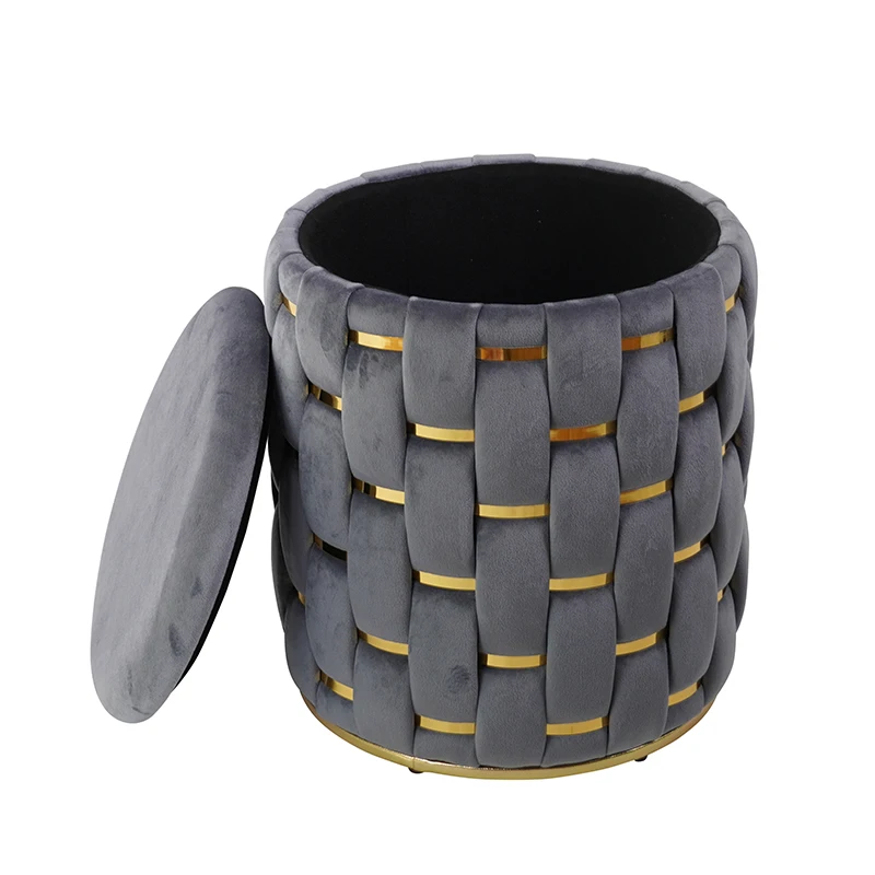Stool New Sale Dining Round Modern Indoor Home Luxury Foot Step Living Room Furniture Ottoman Stools