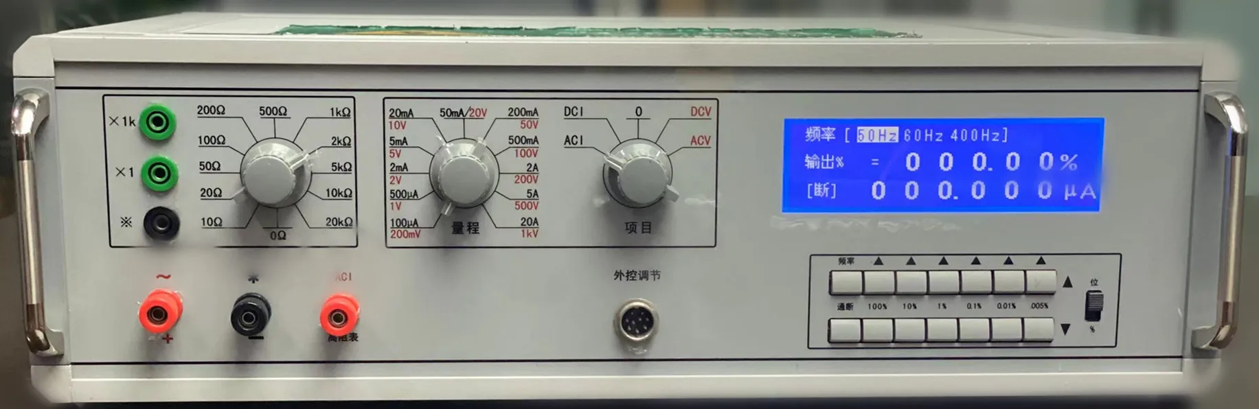 Multi-function Multimeter Calibrator For Clamp Meter - Buy Mulfunction ...