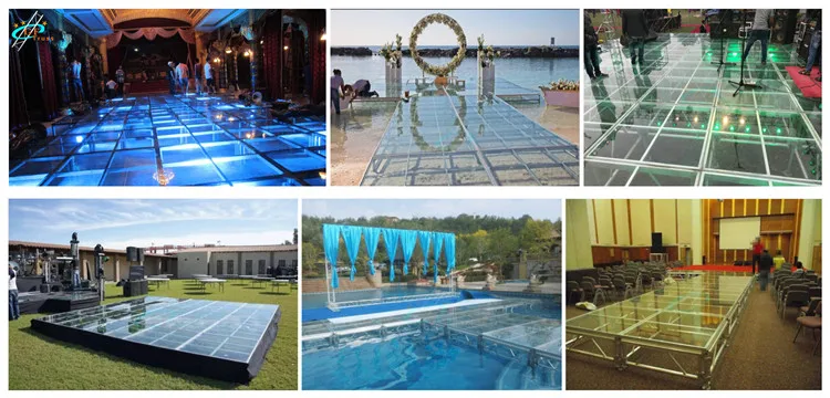 Acrylic Stage Swimming Pool Wedding Stage Aluminum Stage