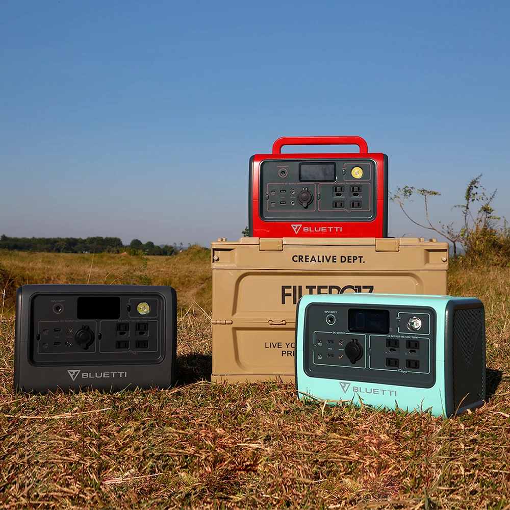 Bluetti EB70 - 700W Portable Generator with Solar Power