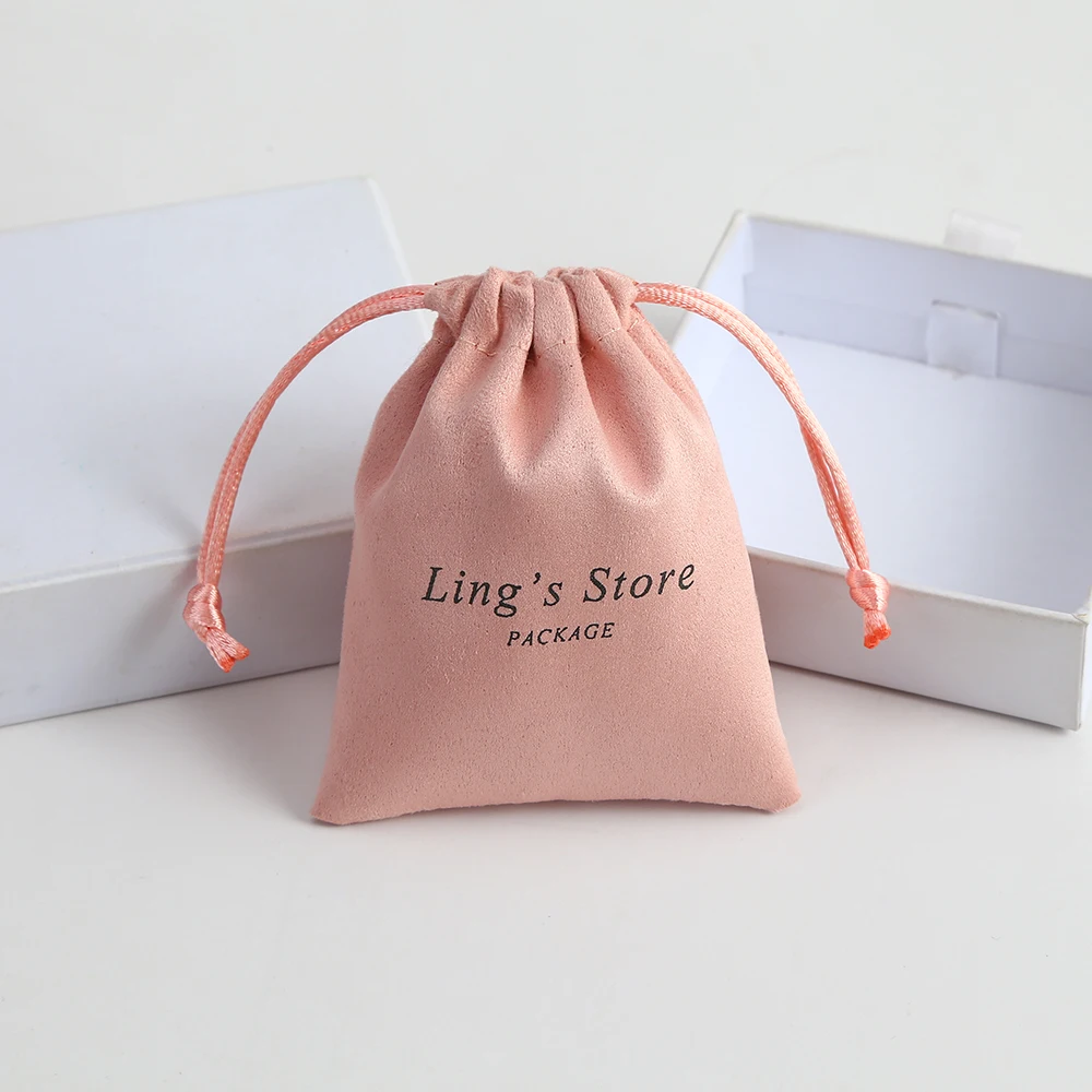 Flannel Jewelry Packaging Pouches Chic Wedding Favor Gift Bag Velvet ...