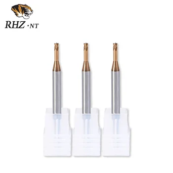 4-Flute 2MM TiSiN Coating Deep Groove Flat End Mill Economical Universal Factory Direct Sales for Processing Cutter