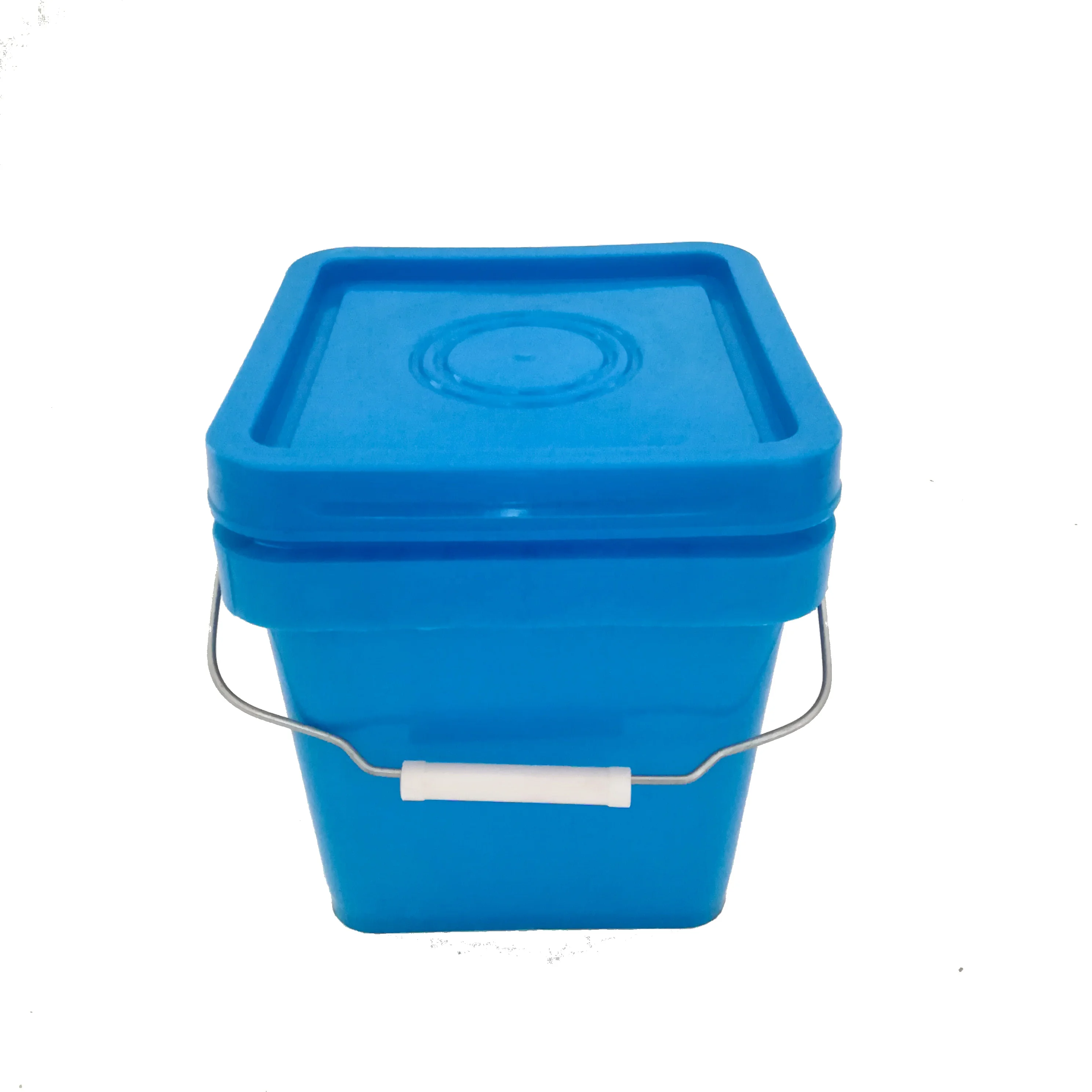 1-gallon Square Plastic Buckets - Qiming Packaging