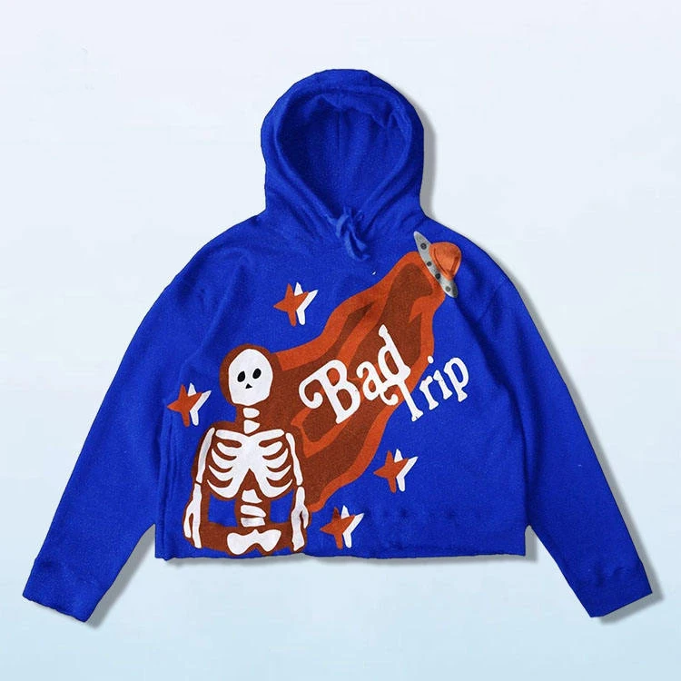 Top Fashion Support Custom 100 Cotton Digital Screen Printing Pullover