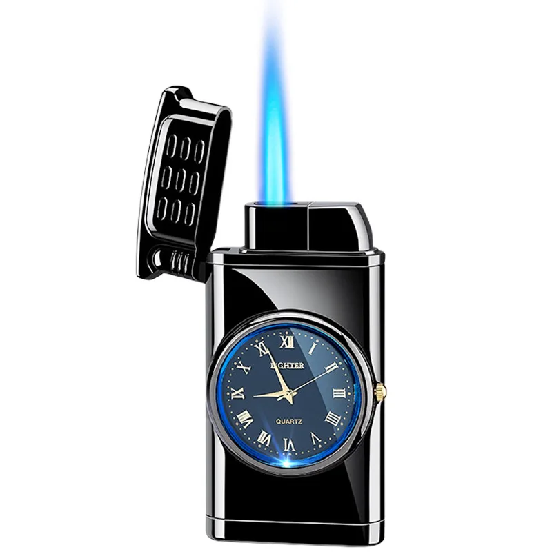 watch cigarette lighter Alibaba.com: HX-081 Dial watch lighter, modern design, multifunctional gas  torch for cigarette lighting : Ideal for business giveaways and supplier  connections