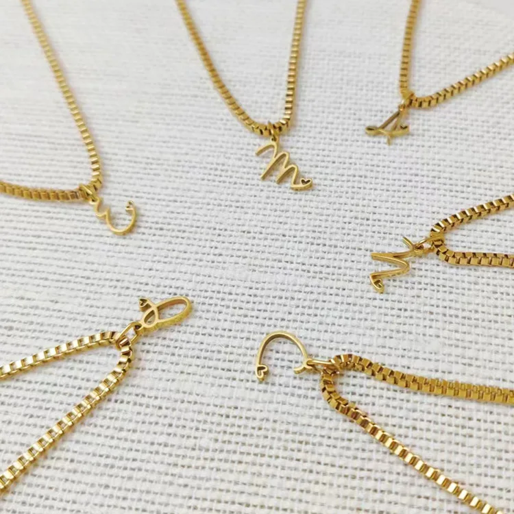 Alphabet Name Necklace