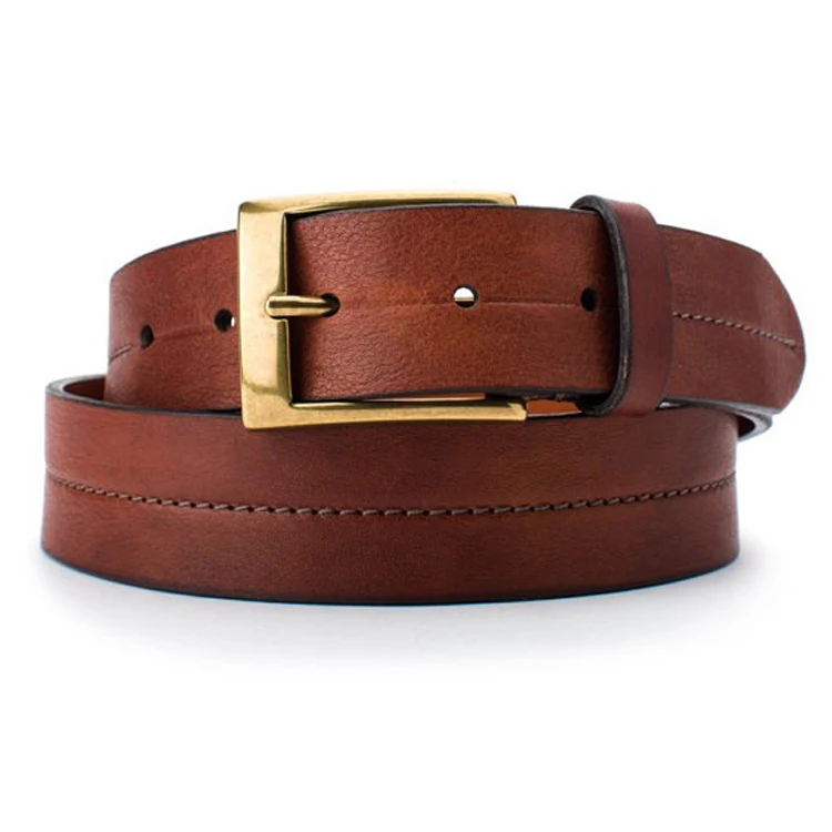 thick brown belt