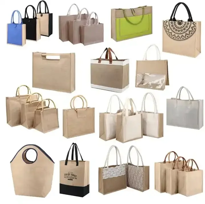 Reusable Stripe Large Capacity Custom logo  with Cotton Tissue Waterproof  Canvas Shopping Tote Yoga Travel  Bag