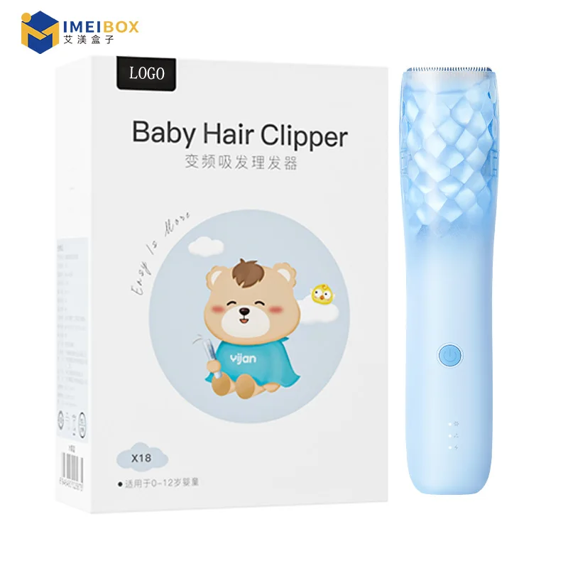 Best Selling Electric Multi-Function Haircut Vacuum Clipper Low Voice Vacuum Hair Cutting Machine Vacuum  Hair Clippers for Baby
