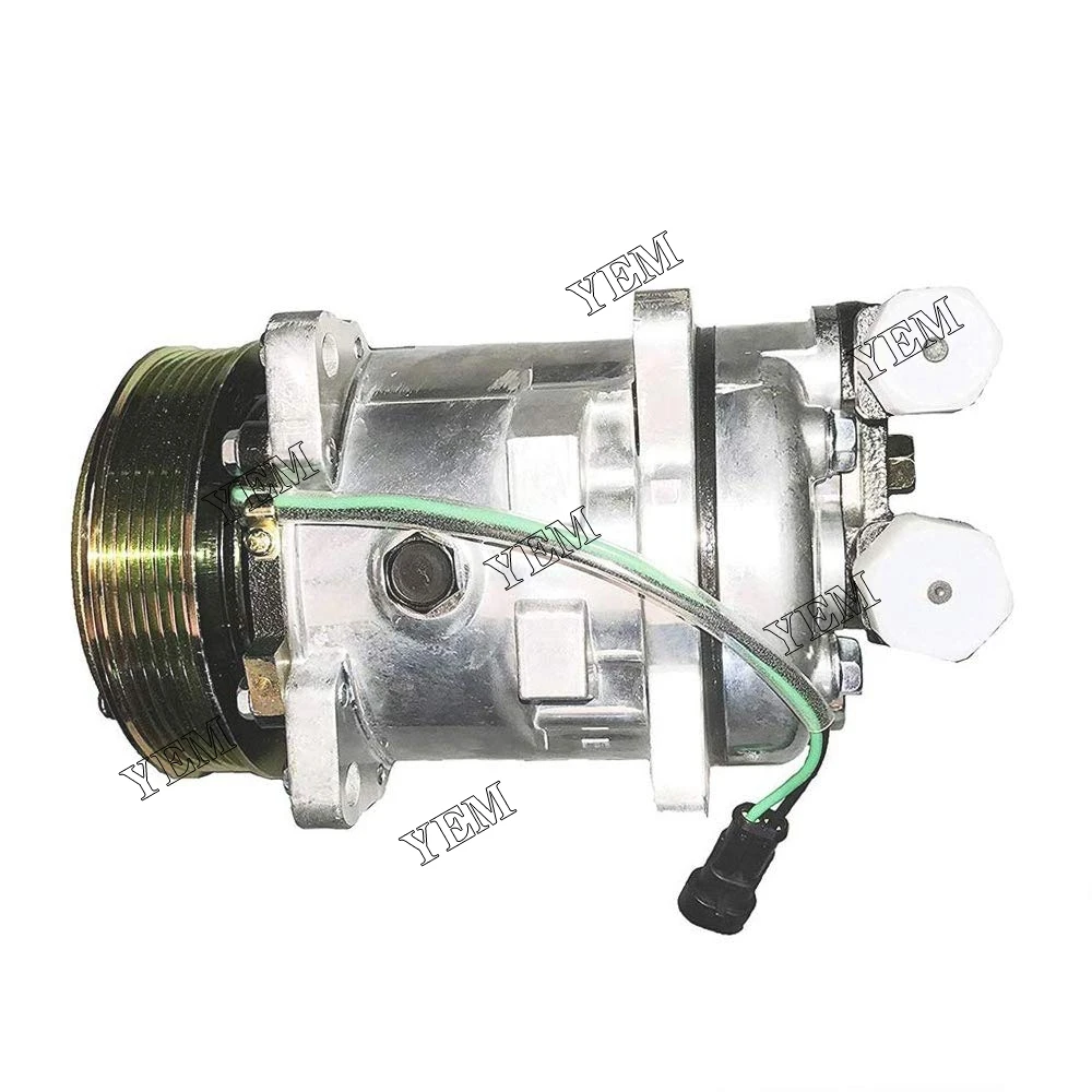 Engine Parts Air Compressor 6 Pulley 7279628 for Bobcat S650 S750 S770 S850 T650 T750 T770 T870 T40140 T40180 TL360 TL470HF
