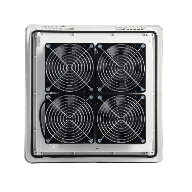High Efficiency Electric Panel Mounted Enclosure Cooling Fan Top Cabinet Roof  Ventilator
