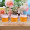 Orange beer mug