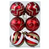 Painted 6cm6pcs (3 styles in gold and red)
