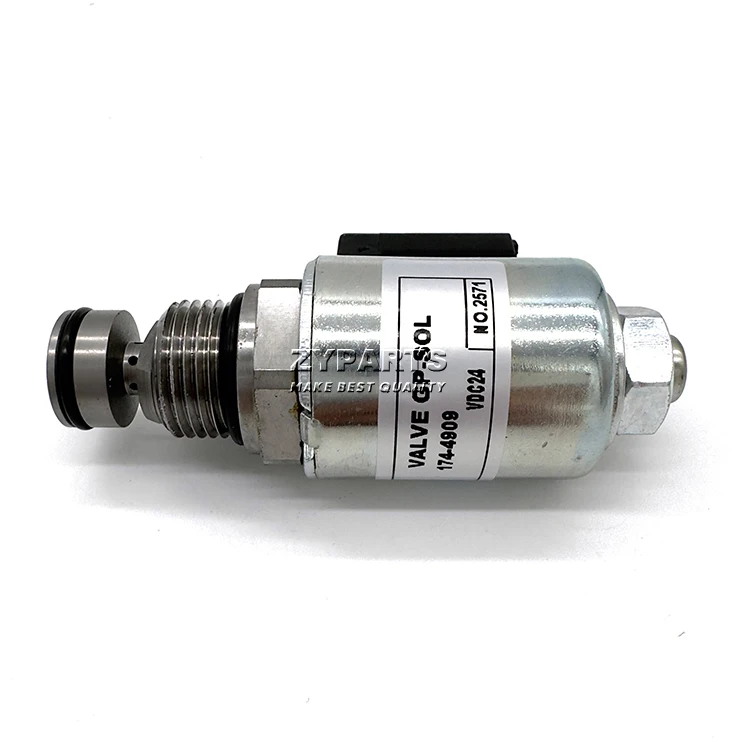 Hot Sale Excavator Solenoid Valve 1744909 174-4909 for Caterpillar D5R ...