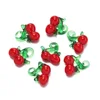 Glass pendant - Cherry