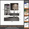 130Rock Slab Hot-Bent Integrated Basin+smart mirror
