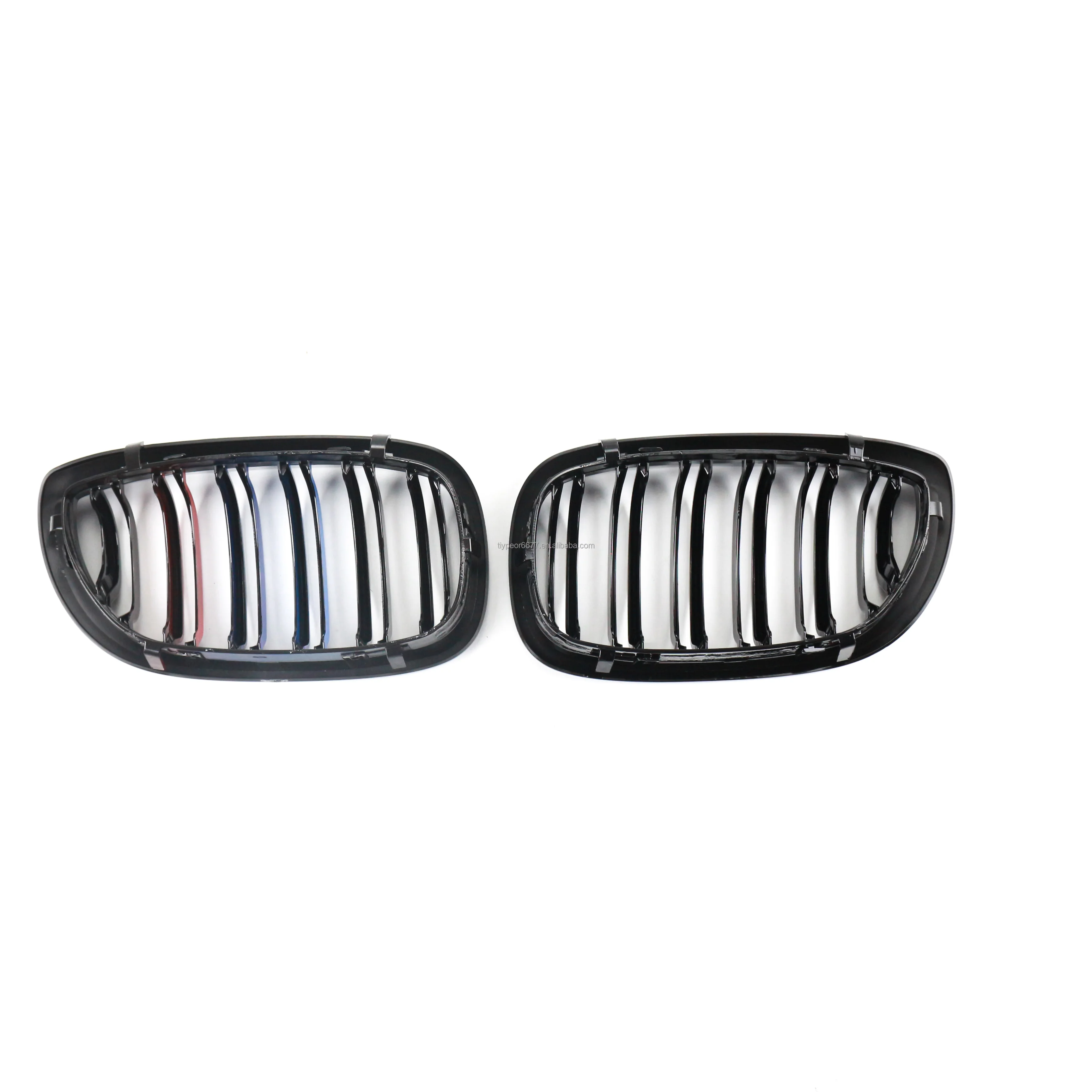 product tiypeor kidney racing grill three m color grille hood front bumper grill for bmw 3 series e46 2002   2004-5