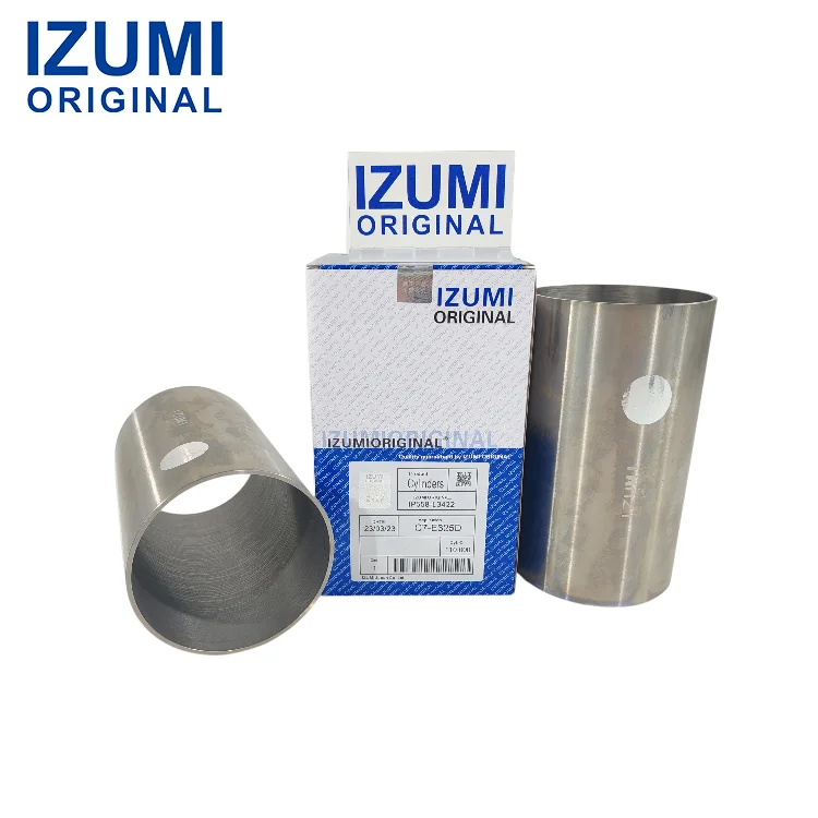 KIT ORIGINAL DE PISTÓN Y CAMISA DE CILINDRO IZUMI, COMPATIBLE CON LOS MOTORES MITSUBISHI 4D33 Y 4D33T, FUSO CANTER FE537 Y FE637