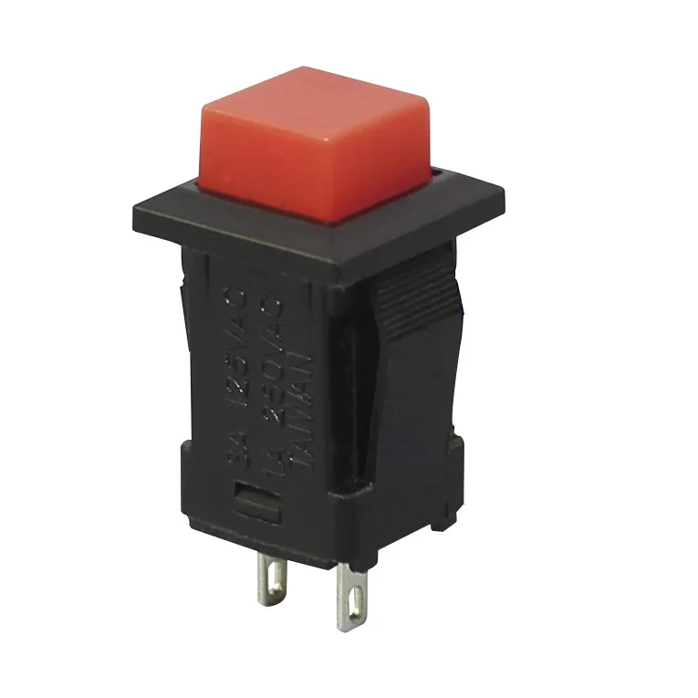 Lot De 5 Interrupteurs à Bouton-Poussoir Étanches 0-250V 3A - ALLUMÉ/ÉTEINT Avec Fils - Rouge Waterproof Pour Voiture & Moto