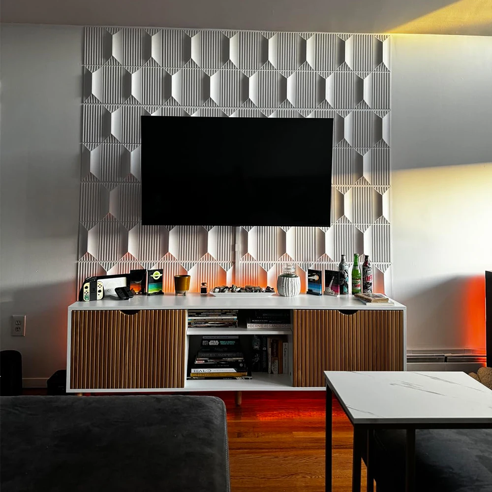 High Quality Decorative Wall Cladding Panel Eco Wood Classic Pattern ...