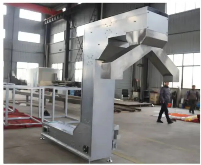 304 Stainless Steel Bucket Elevator/tipping Bucket Lifting Machine/z