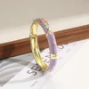 Hd-056 light gold-pale purple flowers