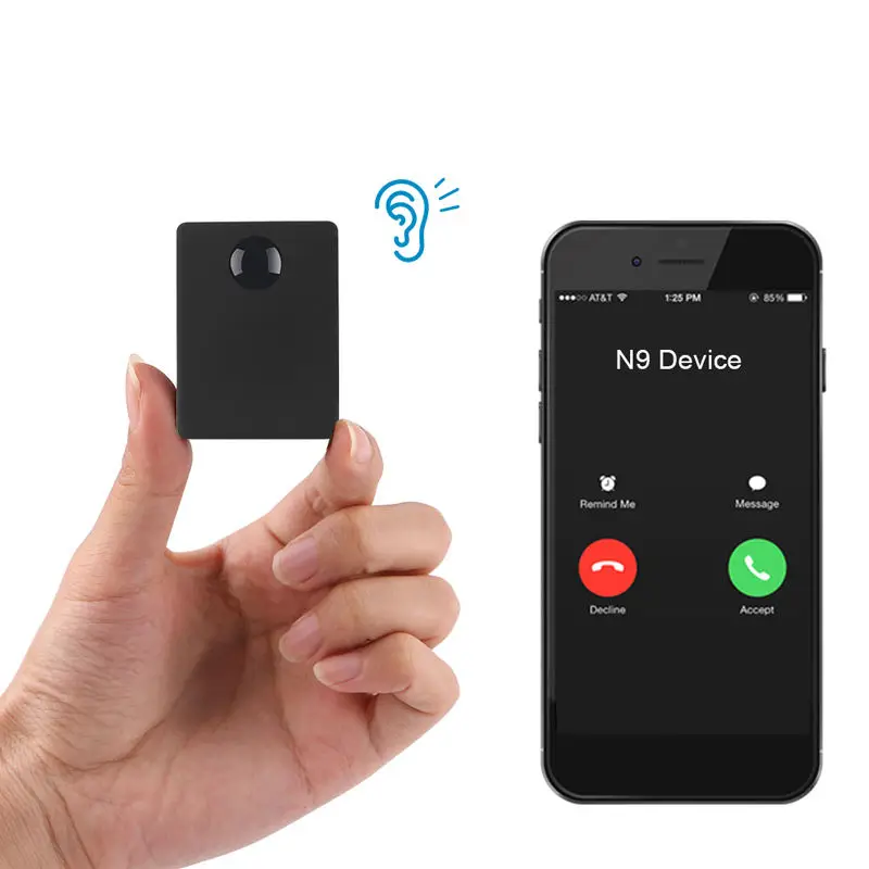 N9 Discreet Gsm Audio Listening Device Gps Tracker Automatic Call Back