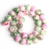 Rosa + verde + bianco