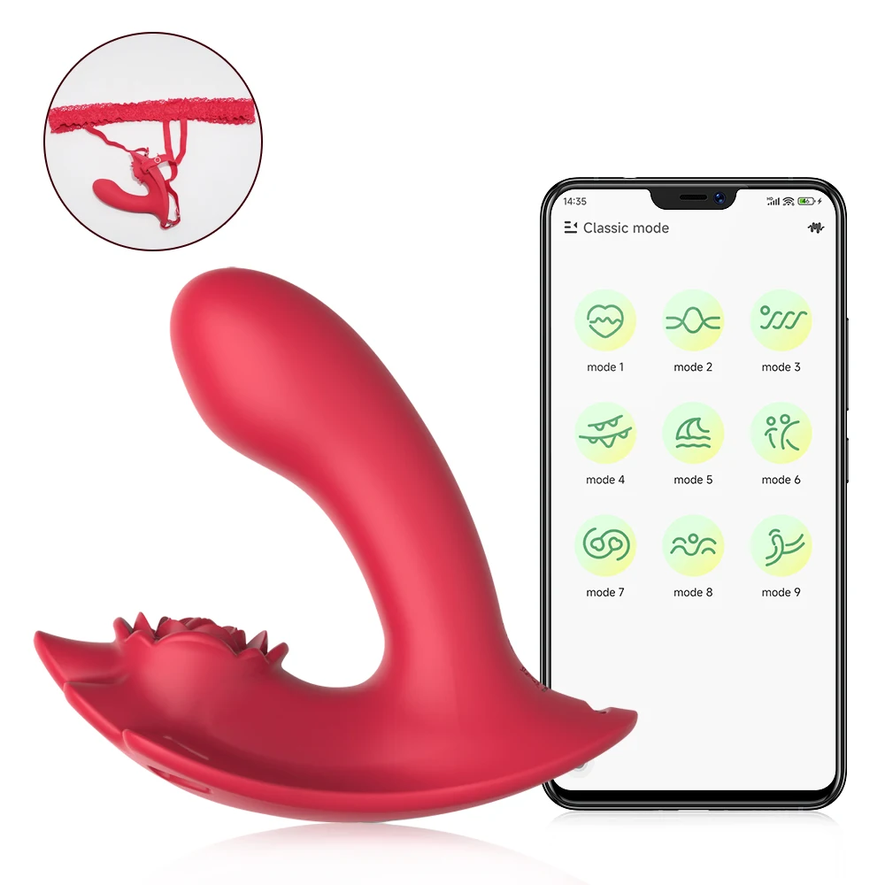 Ropa Interior Vibratoria Femenina con Control Remoto por App