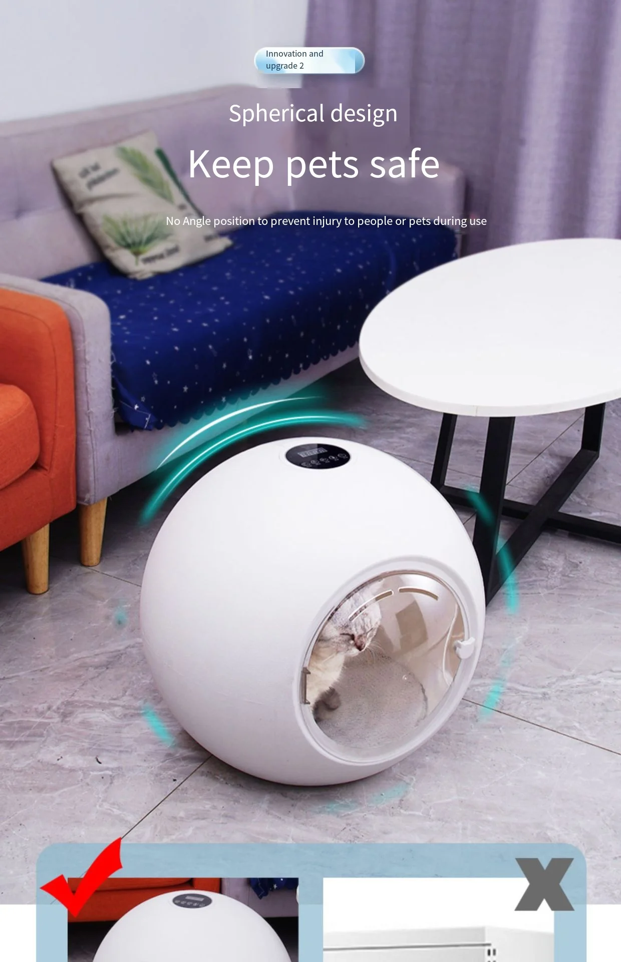 Quality Assurance Wholesale Household Automatic Pet Hair Dryer Box