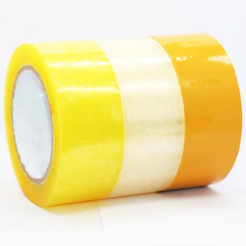 Carton sealing clear packaging shipping bopp adhesive tape