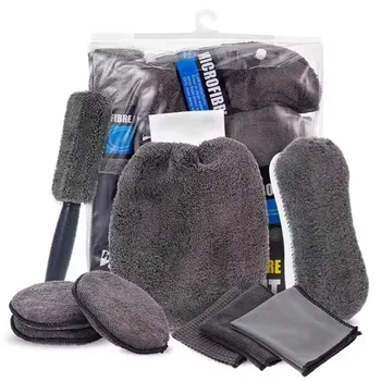 Tools Towels Blush Sponge Wash Glove Polish Applicator Pads