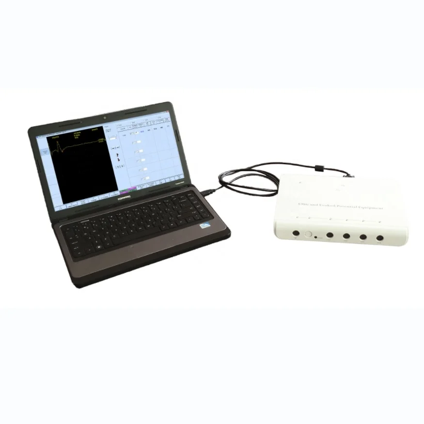 2 Channel EMG Machine Electromyography/Portable Emg Device for Prognosis Evaluation, Electrophysiological Aids