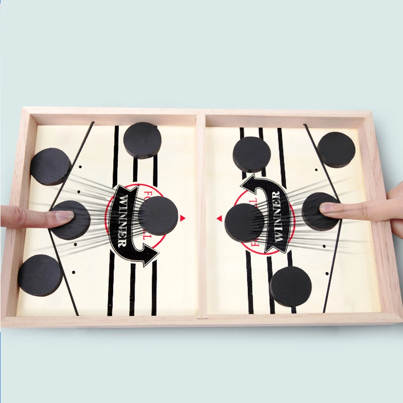 Dwafill Pieghevole Gioco da Tavolo da Hockey, Sling Puck, Gioco