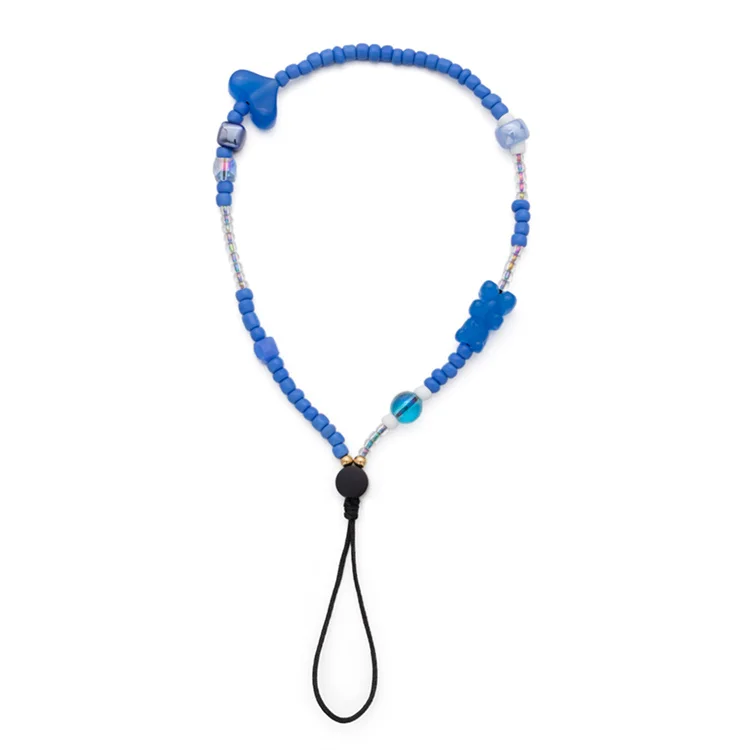 Wholesale Phone Charm Strap Cell Phone Bead Chain For Friends Gift
