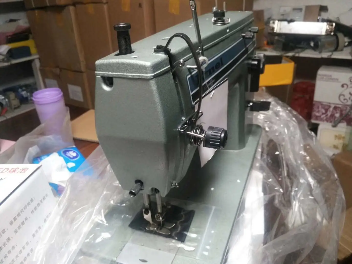 skn930303さん専用 ST- 008-33048P/VSQ 33 Needle Elastic Sharring Sewing Machine