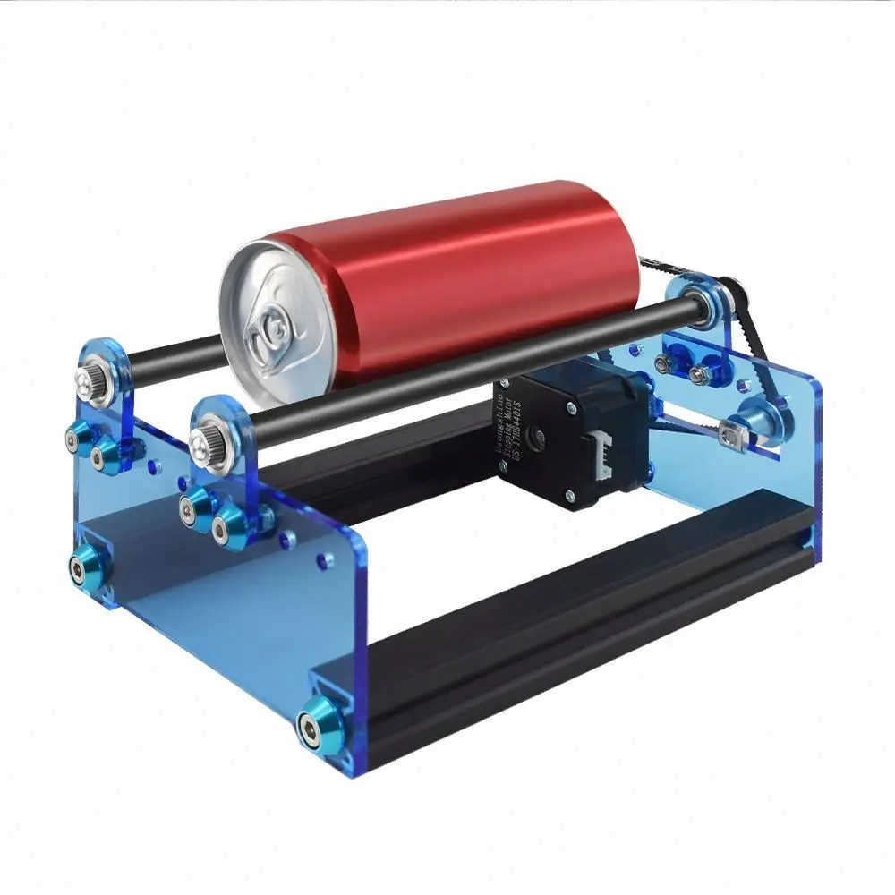 Engraving Cylindrical Objects Cans 3d Printer Laser Engraving Machine Y-axis Rotary Roller Engraving Module