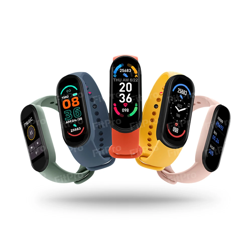 M6 Smart Bracelet - Heart Rate & Blood Pressure Tracker