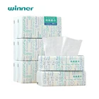 Cotton Tissue Purcotton ODM Disposable Cotton Tissue Soft Touch Dry Wet Facial Towel Wholesale 100% Natural Cotton Tissue 1000 Pack 1 Ply OEM