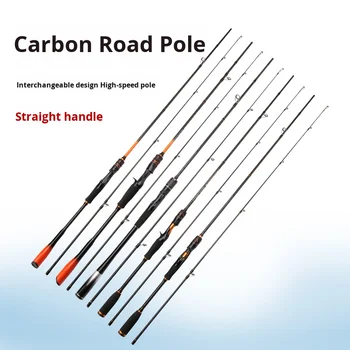 Authentic Carbon Medium Action Carp Lure Rod for Ocean Rock Fishing Long Casting Stainless Steel Guides – Rod – view 3