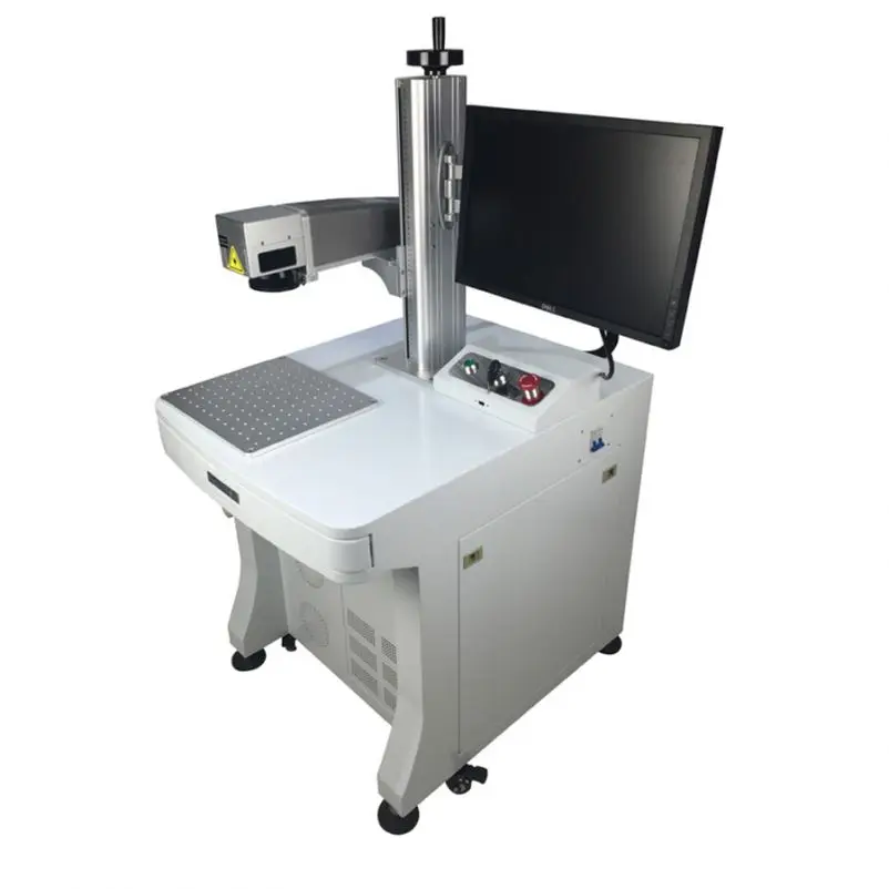 Производитель фабрики эффективный мини волоконно-оптический металлический гравировальный станок лазерная гравировальная машина для кредитных карт