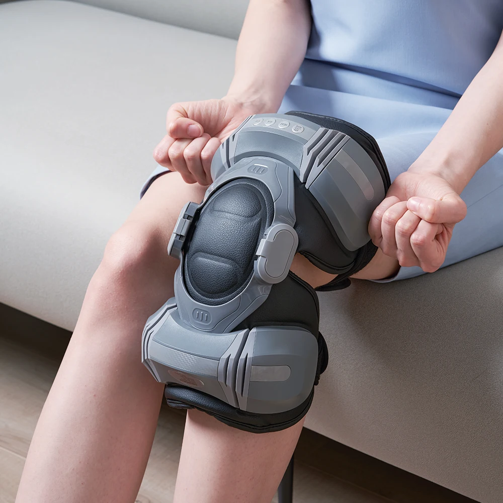 Alphay Electric Infrared Heating Joint Massage Air Pressure 3D Knee and Shoulder Massager