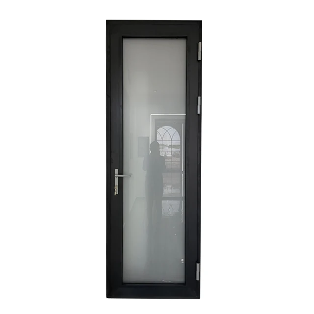 Minglei High quality custom aluminum doors aluminium french door thermal break aluminum casement doors