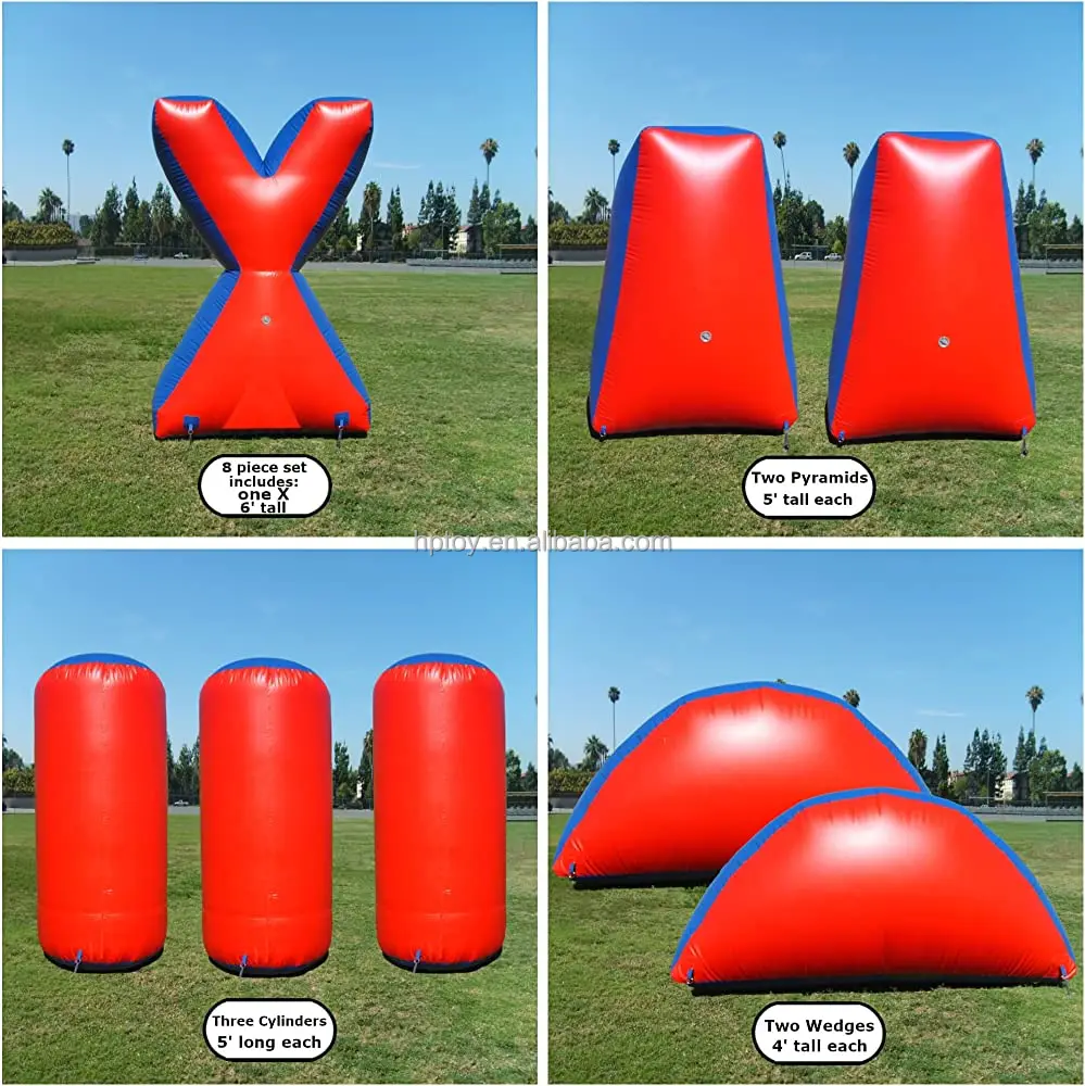 High Quality Cheap Inflatable Bunkers Inflatable Airsoft Bunker